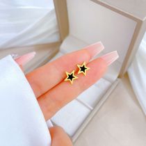 15# Titanium Steel Star Earrings