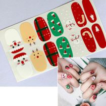 Pegatinas Para Decoración De Uñas Con Estampados Navideños