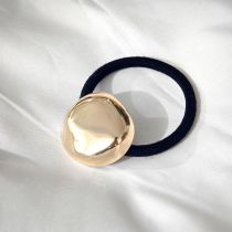 Golden Circle Alloy Smooth Round Hair Rope