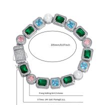 Silver Square Diamond