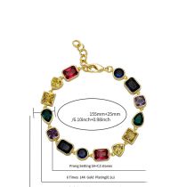 Gold Colored Diamond (5cm Extension Chain)
