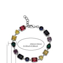 Silver Colored Diamond (5cm Extension Chain)