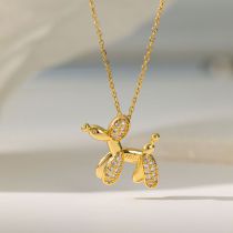 Colgante Geométrico De Diamantes De Acero Titanio (sin Cadena)