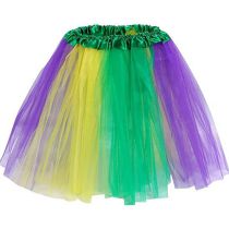 Carnival Skirt Colorful Mesh Skirt