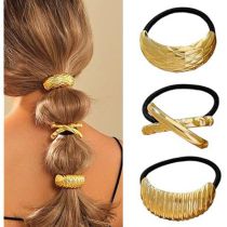 Set 15 Alloy Curved Hair Rope Set