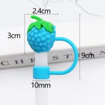 Silicone Blueberry 10mm Silicone Love Cloud Bow Flower Geometric Straw Hat