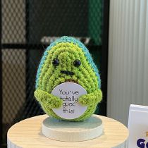 Adornos De Dibujos Animados Tejidos A Crochet