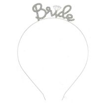 Diadema Con Letras De Diamantes De Aleación