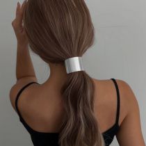 Cuerda Para El Cabello De Aleación Lisa Y Curvada