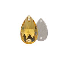 Golden Water Drop Double Hole Accessories