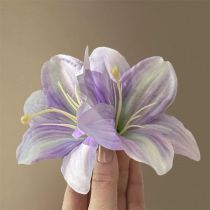 Horquilla De Tela Con Flores De Imitación