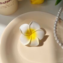 Horquilla De Tela Con Flores De Imitación