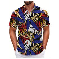 61# Printed Lapel Shirt
