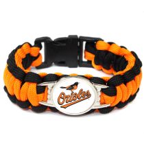 Pulsera Trenzada Con Cordón De Aleación Con Iconos Geométricos