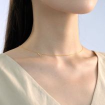 Gold-letter Z Silver 26 Letter Necklace