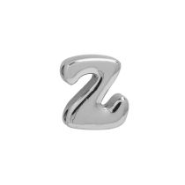 Silver Z (pendant Only) Copper Gold Plated 26 Letter Pendant (without Chain)