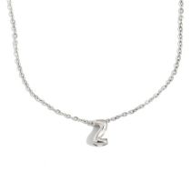 Collar De Acero Inoxidable Con 26 Letras