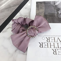 Lazo De Tela Con Forma De Diamante Para El Pelo