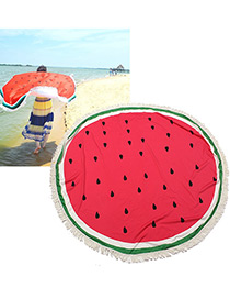 Chal De Moda Decorado Con Pintura De Sandia
